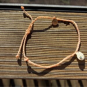 Puravida Shell Charm Bracelet in Peach - Women Jewelry